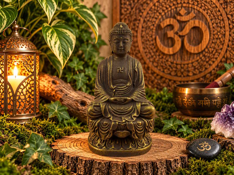 Buda Sentado Dhyana 10 cm